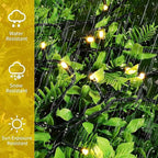 QUWIN Led Outdoor Christmas String Lights, 500 LED UL Certified 8 Lighting Modes, Indoor & Outside Waterproof Fairy Light for Christmas Tree, Patio, Holidays, Party (180 Ft Warm White)