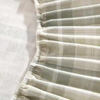 Laura Ashley - Flannel Sheets Twin Size, Anti-Pilling & Wrinkle Resistant Cotton, Touchably Soft for All-Season Comfort - Bed Sheets with Matching Pillowcase & Fitted Sheet (Mulholland Plaid Green)
