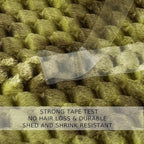 Soft Fleece Throw Blanket, 50x60 Inches Travel Size 3D Clouds Stylish Jacquard Throw Blanket for Couch, Cozy, Warm and Lightweight for Winter, Tie-dye Olive Green
