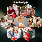 Candle Warmer Lamp with Timer and Dimmer,Electric Amber Light Gifts for Women Melt Wax Warmer Lamp with 2 Bulbs for Candle Jars House Warming New Home Decor