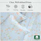 California Design Den Full Size Bed Sheets Set - 400 Thread Count Sateen, Natural 100% Cotton Sheets for Full Size Bed, Deep Pocket Cooling and Durable Bedding Set - Antique Rose