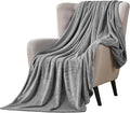Walensee Big King Szie Fleece Blanket, Oversized Plush Throw, Giant Large Fuzzy Lightweight (King Size 108x90 Grey) Super Huge Soft Microfiber Blankets for Couch, Bed, Sofa, and Cozy for All Seasons
