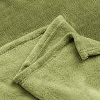BEDELITE Fleece Blanket Sage Green Throw Blanket for Couch & Bed, Luxury Plush Cozy Fuzzy Blanket 50" x 60", Super Soft Warm Lightweight Throw Blanket for Travel Camping