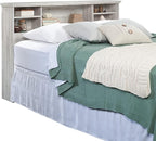 Sauder River Ranch Full-Queen Headboard, White Plank Finish