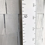 Headwaters Studio Wooden Ruler Growth Chart for Kids, Boys & Girls - Height Chart & Height Measurement for Wall - Kids Nursery Wall Decor & Room Hanging Wall Decor - White