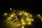 Karlling Battery Operated Fairy Lights, 13ft Durable Short Clear Wire LED Twinkle String Lights for Christmas, Valentine’s Day, Halloween,Weddings, Parties, and Indoor/Outdoor Decor(Warm White)
