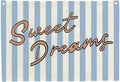Sweet Dream Rectangular Canvas Banner-Boho Flags Wall Sign for Kids Toddler Boys Girls,Baby Room Nursery Above Crib Bedroom Apartment Dorm Wall Decor-Baby Shower Birthday Christmas Gift