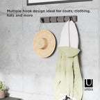 Umbra Flip 8 Wall Hook, Warm Gold