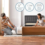 Classic Brands Cool Gel Ventilated Memory Foam 10-Inch Mattress | CertiPUR-US Certified | Bed-in-a-Box, Twin XL