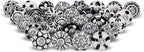 Knobs for Cabinets and Drawers Assorted Multicolor Cupboard Wardrobe Furniture Black Door Knob Pull Handles for Dresser Kitchen Wardrobes Boho Home Interior Decor -Pack of 30