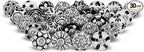 Knobs for Cabinets and Drawers Assorted Multicolor Cupboard Wardrobe Furniture Black Door Knob Pull Handles for Dresser Kitchen Wardrobes Boho Home Interior Decor -Pack of 30