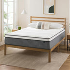 ZINUS 12 Inch True Support Hybrid Mattress [New Version], Full, Fiberglass Free, Medium Feel, Motion Isolation, Certified Safe Foams & Fabric, Mattress in A Box