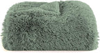 Bedsure GentleSoft Fuzzy Sherpa Faux Fur Twin Blanket Sage Green Cozy Gifts for Women Men, Soft Fleece Plush Warm Minky Thick Blanket Twin Size for Bed, Dorm Essentials Sage Room Decor Gifts, 60x80