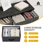 DWVO Dresser for Bedroom, Fabric Dresser with 8 Drawers, Chest of Drawers for Closet, Living Room