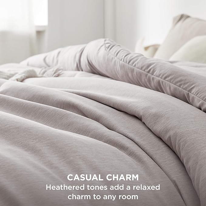 Bedsure California King Comforter Set - Soft Microfiber Bedding for All Seasons, 3 Pieces, 1 Comforter 104"x96" and 2 Pillow Shams 20"x36"+2"