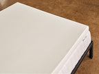 Pure Green Natural Latex Mattress Topper w/Luxury Cover - Firm - 1 Inch - King Size (GOTS Certified Organic)