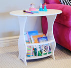Frenchi Furniture Magazine Table Finish: White