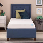 Linenspa 6 Inch Gel Infused Memory Foam Mattress – Queen Size – Medium Firm - Low Profile Bed - Mattress in a Box - Youth or Kids Bedroom - Pressure Relieving and Breathable – CertiPUR-US Certified