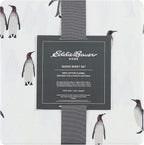 Eddie Bauer - King Sheets, Cotton Flannel Bedding Set, Brushed For Extra Softness, Cozy Home Decor (Rookeries, King)