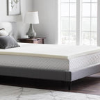 WEEKENDER 2 Inch Memory Foam Mattress Topper - California King,White