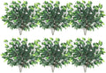 GTIDEA 36PCS Artificial Ficus Leaves Branches Faux Ficus Tree Branches Artificial Greenery Stems Silk Floral Arrangement for Benjamina Tree DIY Wedding Bouquet Summer Wreath Wall Decor (24.04 Inch)