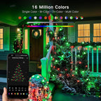 Brizled (Not Connectable Smart C9 Christmas Lights, 39FT 60 LED WiFi Color Changing Christmas Xmas Lights App Control, RGB String Light Work with Alexa Google Home for Indoor Outdoor House Tree Decor