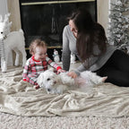 Bedsure Fleece Blanket Twin Blanket Linen - 280GSM Soft Lightweight Plush Cozy Blankets for Bed, Sofa, Couch, Travel, Camping
