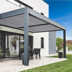 VICLLAX 90% Shade Fabric Sun Shade Cloth with Reinforced Grommets, Outdoor Sun Screen Fabric for Outdoor Patio Garden Pergola Cover Canopy 6x6 FT, Dark Grey