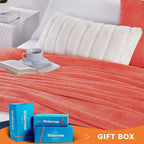 Walensee Fleece Blanket Plush Throw Fuzzy Lightweight (Twin Size 60x80 Coral) Super Soft Microfiber Flannel Blankets for Couch, Bed, Sofa Ultra Luxurious Warm and Cozy for All Seasons