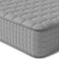Vesgantti 8 Inch Multilayer Hybrid Twin XL Mattress - Multiple Sizes & Styles Available, Ergonomic Design with Breathable Foam and Pocket Spring, Medium Firm Feel, Grey