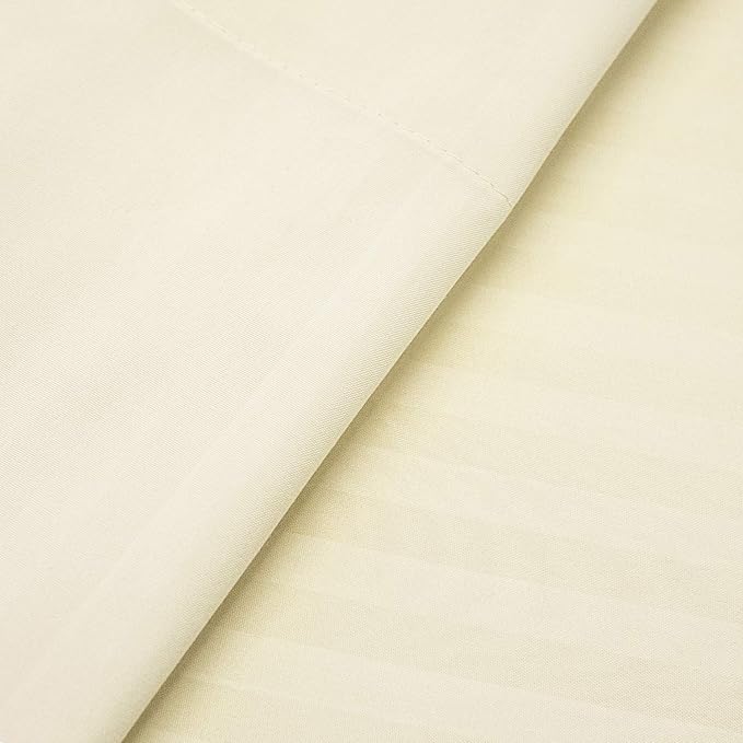 King Size Bed Sheets - 6 Piece 1500 Supreme Collection Fine Brushed Microfiber Deep Pocket King Sheet Set Bedding - 2 Extra Pillow Cases, Great Value, King, Dobby Beige
