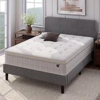 ZINUS 12 Inch Euro Top Pocket Spring Hybrid Mattress, Twin, Pressure Relief, Pocket Innersprings for Motion Isolation, Mattress in A Box