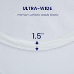 SLEEP ZONE Twin XL Cooling Mattress Topper for College Dorm, Premium Zoned Cool Mattress Pad Cover, Padded Mattress Protector Breathable Washable, Deep Pocket 8-21" (White, Twin XL)