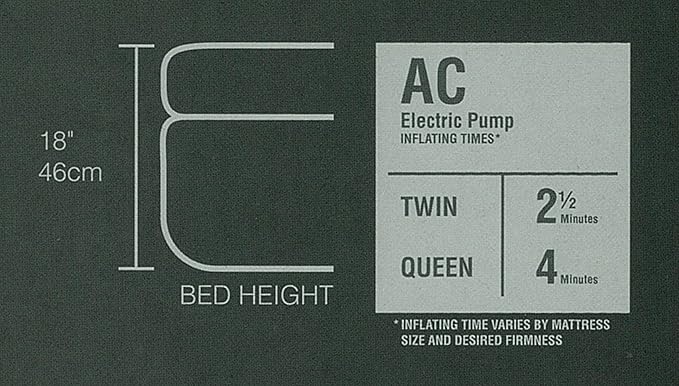 Intex Comfort Plush Elevated Dura-Beam Airbed with Built-in Electric Pump