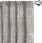 Ambesonne Grey Curtains, Victorian Lace Flowers and Leaves Retro Background Old Fashioned Graphic, Window Treatments 2 Panel Set for Living Room Bedroom, Pair of - 28" x 63", Warm Taupe