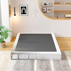 EMODA King Box Spring 8 Inch Heavy Duty Bed Base Metal Mattress Foundation with Fabric Cover, 3000LBS Max Weight Capacity, Noise Free, Easy Assembly
