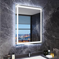 28" x 36" LED Mirror, Front & Backlit, Stepless Dimmable, Anti-Fog, Shatter-Proof, Memory, 3 Color Smart Mirror (Horizontal/Vertical)