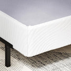 ZINUS Edgar 8 Inch Bamboo Box Spring, Mattress Foundation, Sturdy Bamboo Structure, Low Profile, Easy Assembly, Full