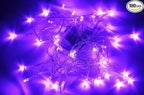 Karlling Battery Operated Purple 40 LED Fairy Light String Wedding Party Xmas Christmas Decorations(Purple,10 Pack)
