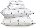 RUVANTI Flannel Sheets Twin Size - 100% Cotton Double Brushed Twin Sheets Set, Deep Pockets 16 Inches, All Seasons Breathable & Extra Soft Bed Sheets, Warm & Cozy, 3 Piece, Flurry Friends