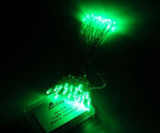 Karlling Battery Operated Green 40 LED Fairy Light String Wedding Party Xmas Christmas Decorations(Green)