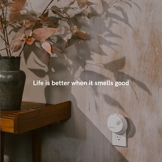PuraHome Scent Refill - Smart Home Air Diffuser - Up to 120-Hours of Luxury Fragrance per Refill - Home Essential - Clean & Safe Diffuser Fragrance - 2 Pack, Apple Orchards