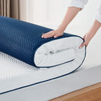 LINSY LIVING 4 Inches Full Memory Foam Mattress Topper, Cooling Gel-Infused Swirl Memory Foam, Soft Bed Topper with Tencel™ Cover, CertiPUR-US and Oeko-TEX Certified, 74" L * 53" W * 4" H