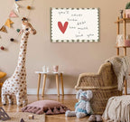 Positive Baby Kids Growth Stuff Boho Hanging Rectangular Banner Flag Sign Art Nursery Above Crib Bedroom Playroom Reading Room Wall Decor Baby Shower Birthday Baptism Christmas Gift You'll Never Know