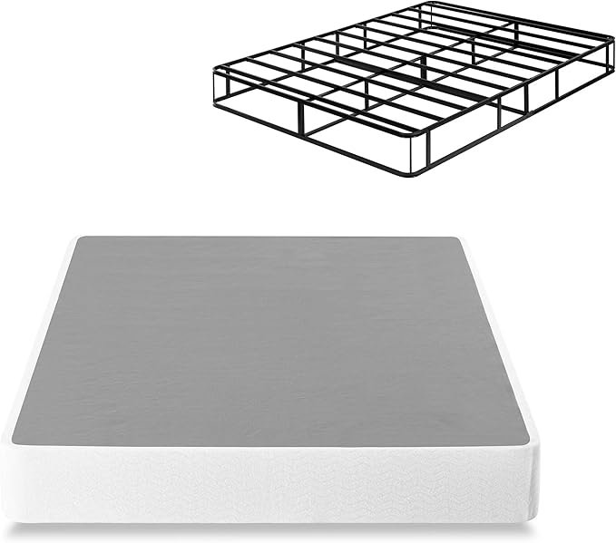 ZINUS 9 Inch Metal Smart Box Spring, Mattress Foundation, Strong Metal Frame, Easy Assembly, King