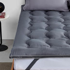 SLEEP ZONE King Size Mattress Topper Cooling Mattress Pad Cover Super Fluffy Down Alternative Bed Mattress Topper 8-21 Inch Deep Pocket, King