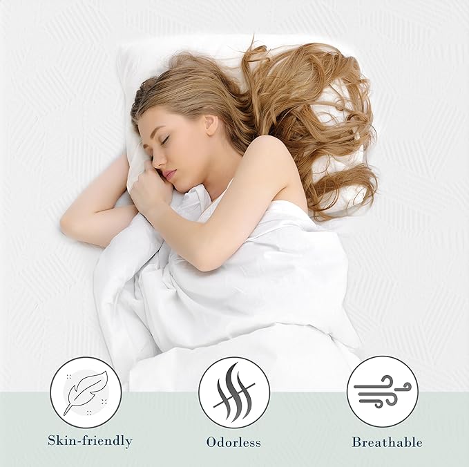 2 Inch King Memory Foam Mattress Topper, Cooling Gel Bed Topper with Removable Cover, Soft & Pain Relief & Breathable, CertiPUR-US & Oeko-Tex Certified