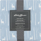 Eddie Bauer - Full Sheets, Cotton Flannel Bedding Set, Brushed For Extra Softness, Cozy Home Decor (Birch Forest, Full)