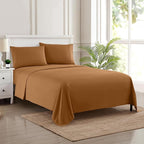 California King Sheet Sets - Breathable Luxury Sheets with Full Elastic & Secure Corner Straps Built In - 1800 Supreme Collection Cal King Deep Pocket Bedding Set, Sheet Set, California King, Mocha