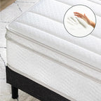 ZINUS 12 Inch Foam and Spring Hybrid Mattress [New Version], Twin, Fiberglass Free, Medium Firmness, Durable Support, Certified Safe Foams & Fabric, Mattress in A Box